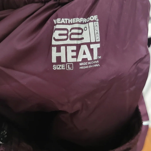 32 Degrees Heat Women's Duck Down Fill Puffer Knee Length ZipUp Skirt Size Large - Picture 4 of 5